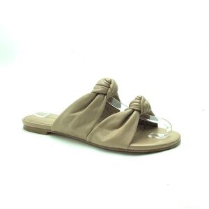 Mara & Mine Leather Slide Sandals Size: 7